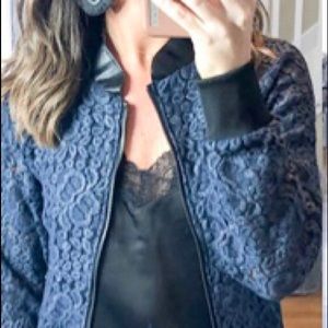 Stella and dot bomber jacket